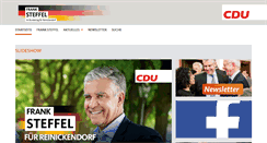Desktop Screenshot of frank-steffel.de
